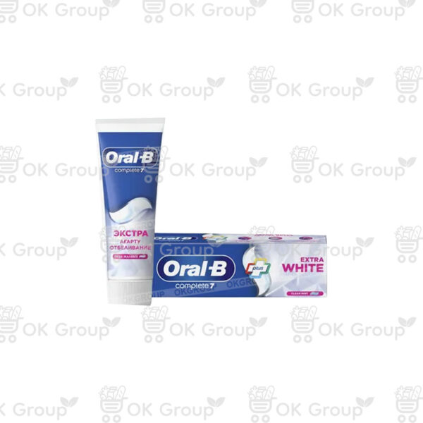 Зубная паста Oral_B Complete7 Экстра Отбеливание 75 мл.