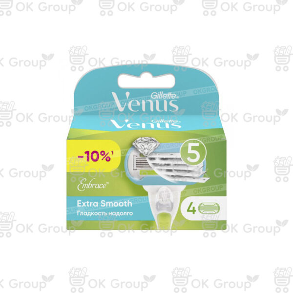 Кассеты для бритья GILLETTE VENUS 4 шт.