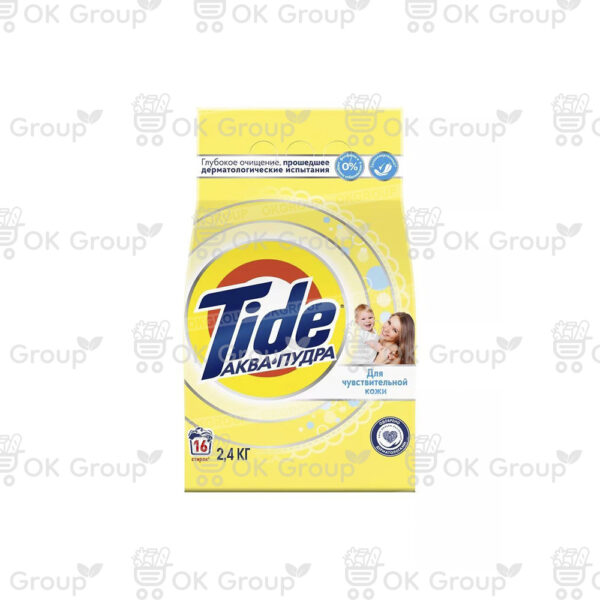 Порошок TIDE Автомат Для чувствительной кожи 2,4 кг.