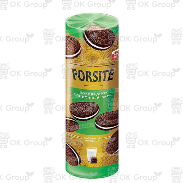 Печенье-сэндвич Forsite с шоколадно-сливочным вкусом 220 гр.