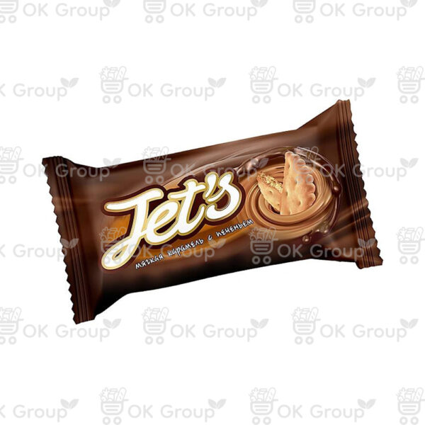 Конфеты Jet`s с печеньем 1 кг.