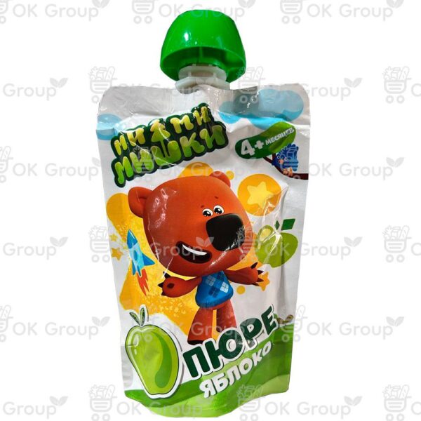 Пюре Ми-ми-мишки из яблок с 4 мес. 90г.