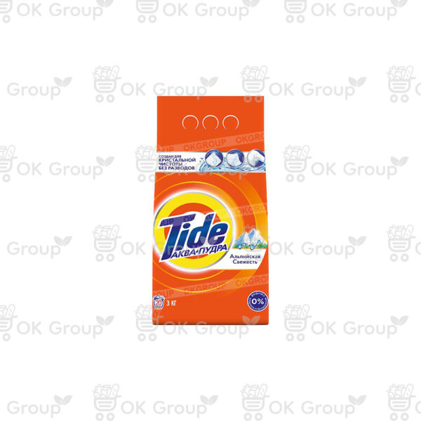 Порошок TIDE Автомат Альпийская свежесть 3 кг.