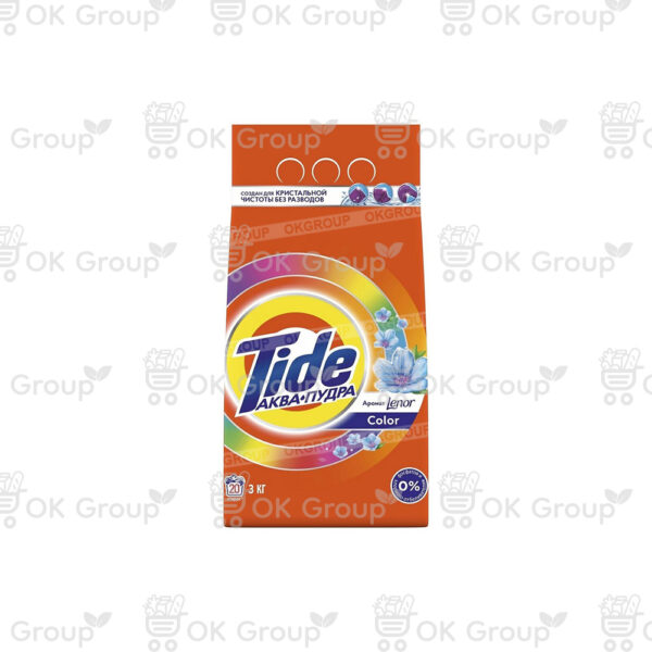 Порошок TIDE Автомат Color Lenor Scent 3 кг.