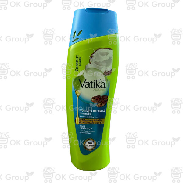 Шампунь VATIKA NATURALS VOLUME & THICKNESS объём и густота 200 мл.