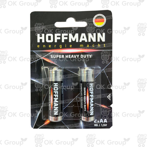 Батарейки HOFFMANN SUPER HEAVY DUTY (АА) 2 шт.в блистере