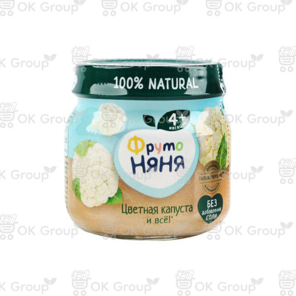 Пюре ФрутоНяня из цветной капусты 80 гр.