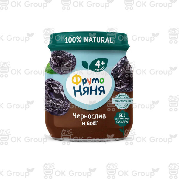 Пюре ФрутоНяня черносливовое 100 гр.