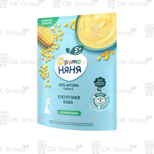 Каша ФрутоНяня кукурузная безмолочная 180 гр.