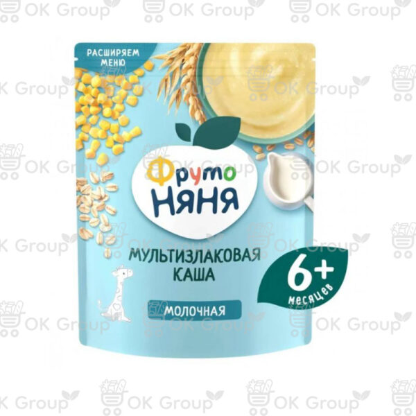 Каша ФрутоНяня из злаков молочная 200 гр.