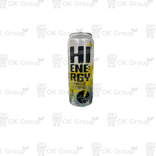 Напиток энергетический HI ENERGY Mango Coconut 0,5 л. жесть