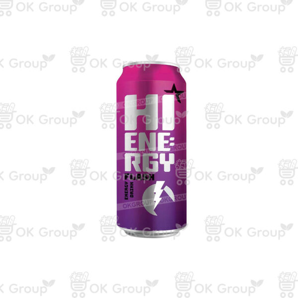 Напиток энергетический HI ENERGY Flash Cherry 0,5 л. жесть