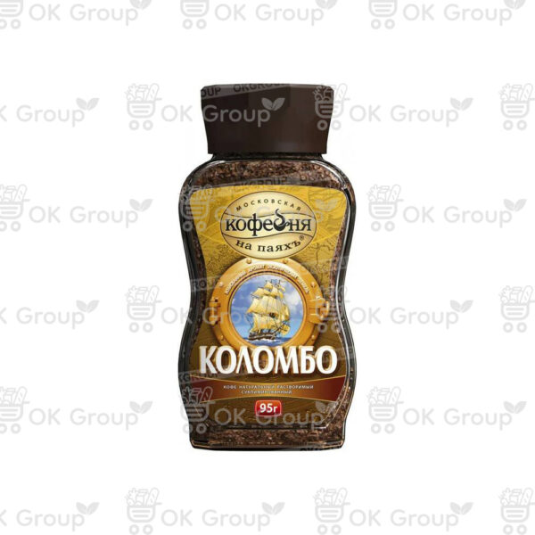 Кофе КОЛОМБО растворимый сублимированный 95 гр. банка