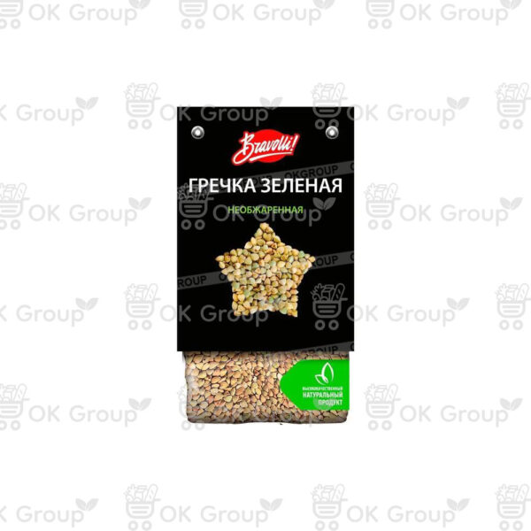 Греча Bravolli зеленая 350 гр.
