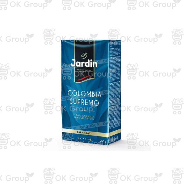 Кофе Jardin Colombia supremo молотый вакуум 250 гр.