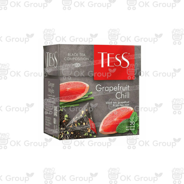 Чай Tess Grapefruit Chill black tea пирамидки 20 шт.