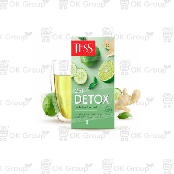 Чай Tess GET DETOX green tea 20 шт.