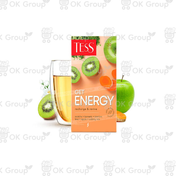 Чай Tess GET ENERGY Оолонг 20 шт.