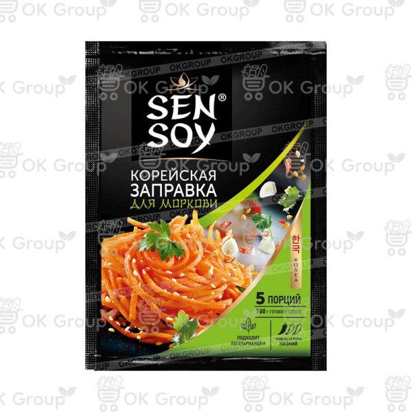Заправка "Sensoy" для Моркови по-корейски 80 гр. пакет