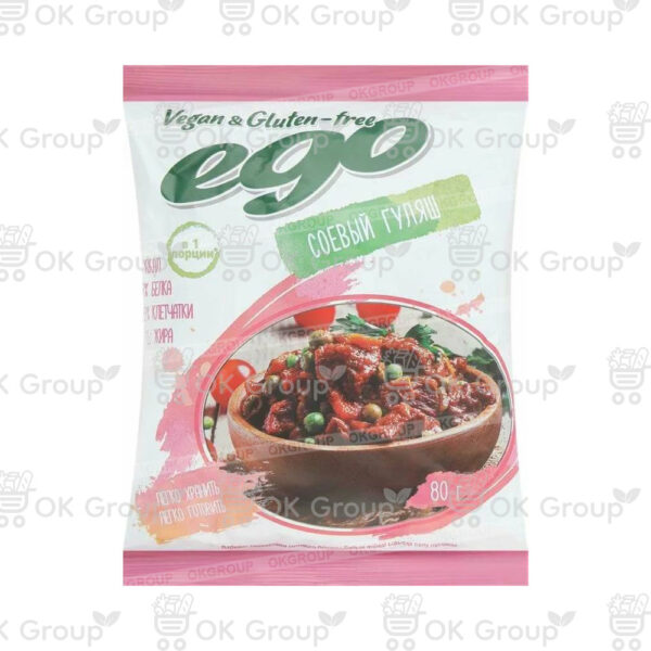 Соевое мясо "Ego" Гуляш 80 гр.