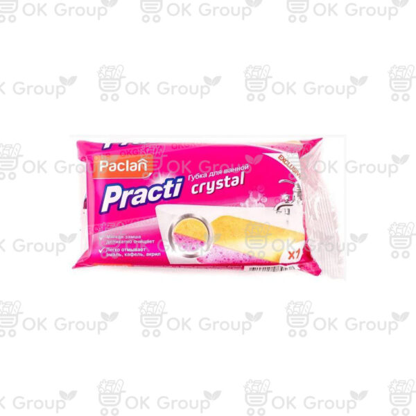 Губка Paclan Practi для ванной Crystal 1 шт.