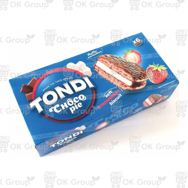 Бисквит Tondi клубника 180 гр.