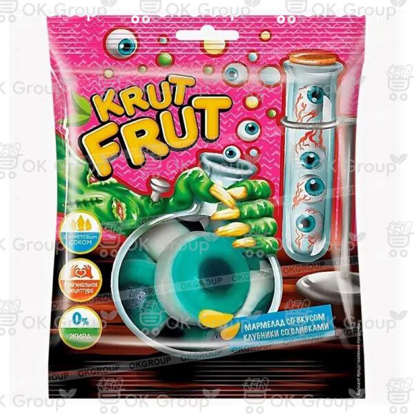 Жевательный мармелад KRUT FRUT Глазированный 70 гр.
