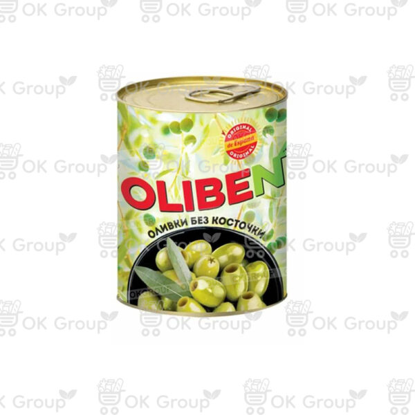 Оливки OLIBEN без кости крупные ж/б 290 мл.