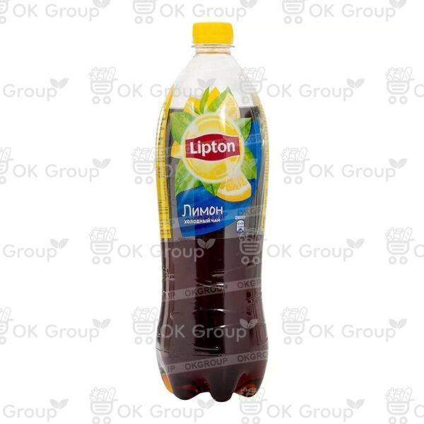 Напиток чайный Lipton черный со вкусом лимона 0,5л.
