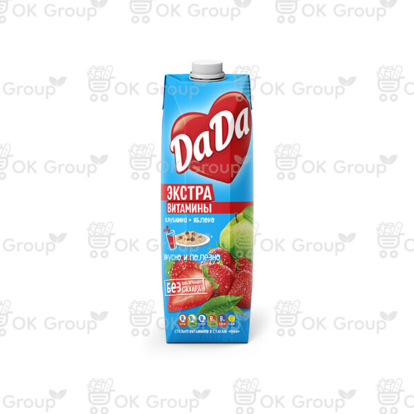 Сок DaDa клубника-яблоко 1,9л.