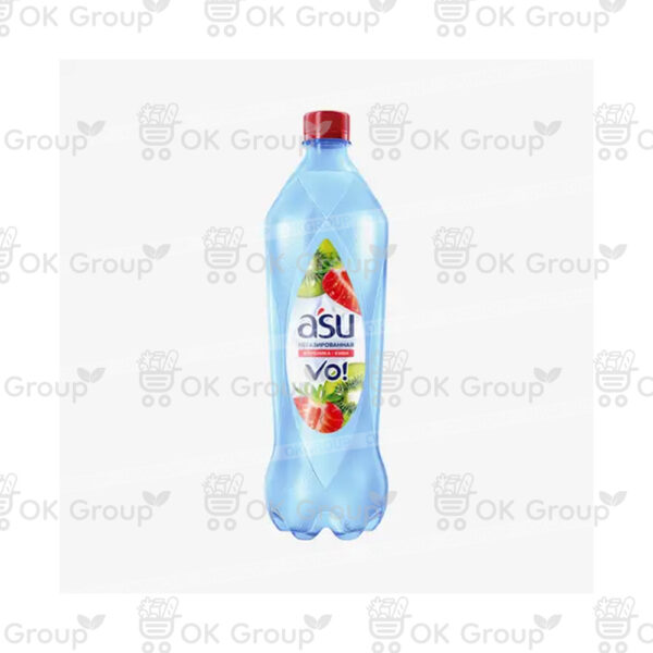Вода A'SU VO! не газированная со вкусом клубники-киви 1,5л.