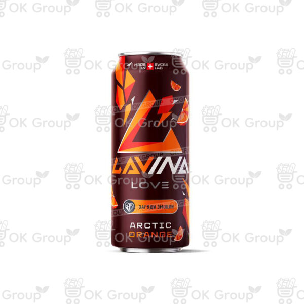 Напиток энергетический Lavina Orange 0,45л.