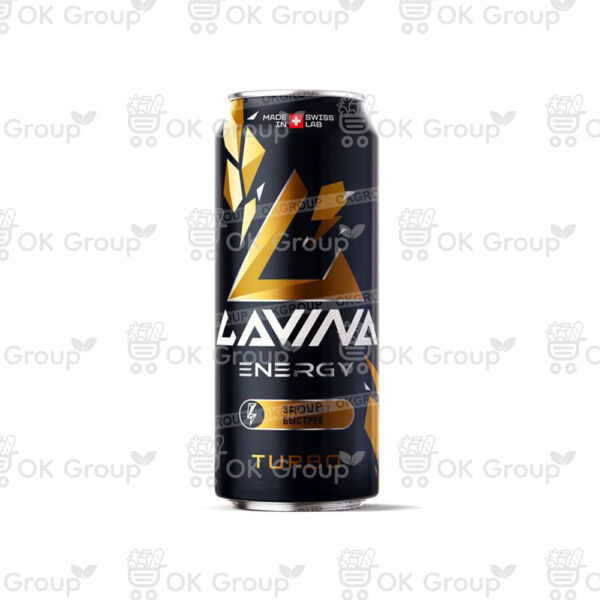 Напиток энергетический Lavina Turbo 0,45л.