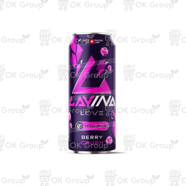 Напиток энергетический Lavina Berry Crush 0,45л.