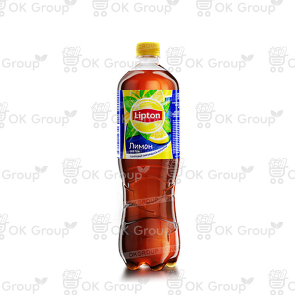 Напиток чайный Lipton черный со вкусом лимона 1л.