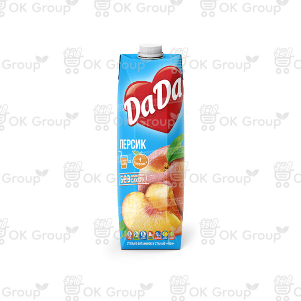 Сок DaDa персик 0,2л.