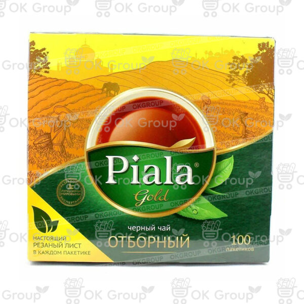 Чай Piala Gold черный отборный 100 пакетиков