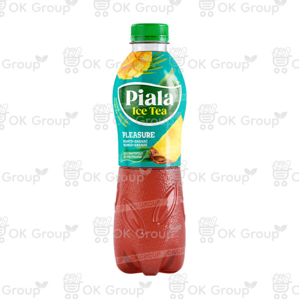 Напиток чайный Piala Ice Tea черный со вкусом манго-ананаса 0,5л.