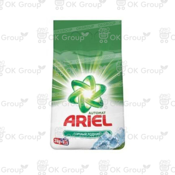 Порошок ARIEL Автомат Горный родник 3 кг.