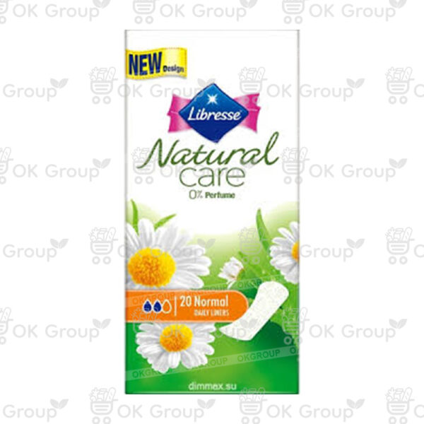 Прокладки Libresse Natural Care Normal ежедневные 20 шт.