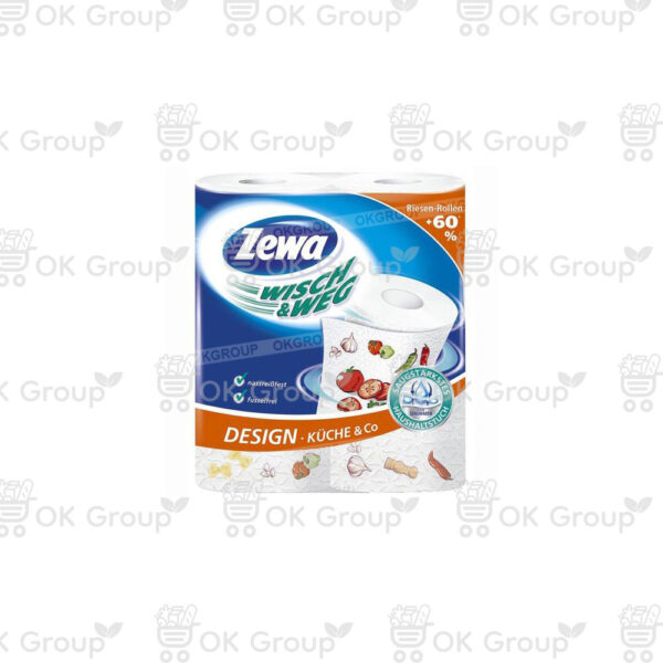 Полотенца ZEWA кухонные,бумажные W&W Design 3 шт.