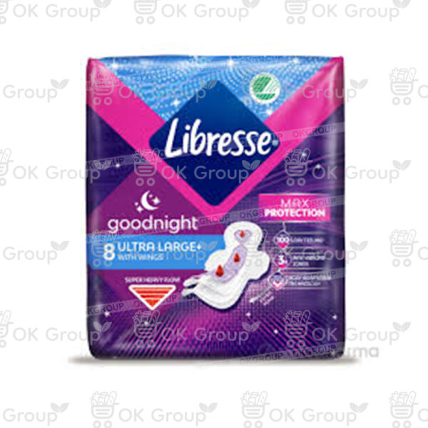 Прокладки Libresse Ultra Ночные 8 шт.