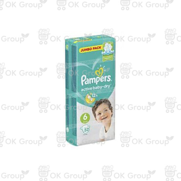 Подгузники PAMPERS Active Baby Extra Large Jumbo 52 шт.