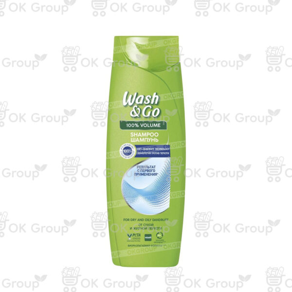 Шампунь Wash&Go против перхоти 180 мл.