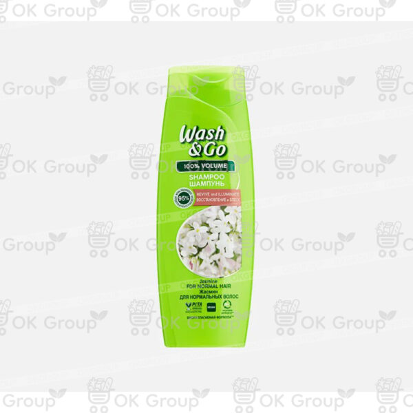 Шампунь Wash&Go с жасмином (для нормальных волос) 180 мл.