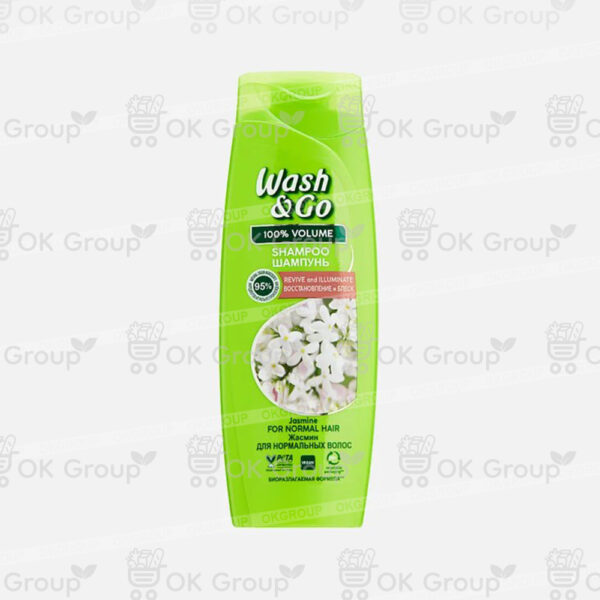 Шампунь Wash&Go с жасмином (для нормальных волос) 675 мл.