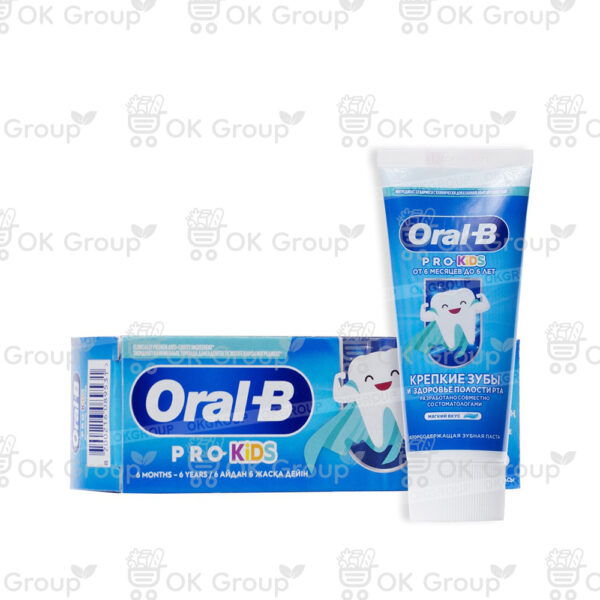 Зубная паста Oral_B для детей Pro-Kids Мягкий Вкус 50 мл.